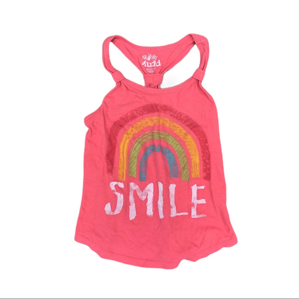 Girls pink tank